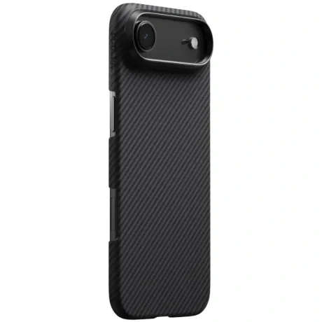 Husa Spate Pitaka Slim MagEz Aramid pentru iPhone 17 Air KI1701BA Negru/Gri