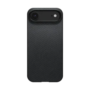 Husa Spate Pitaka Slim MagEz Aramid pentru iPhone 17 Air KI1701BA Negru/Gri