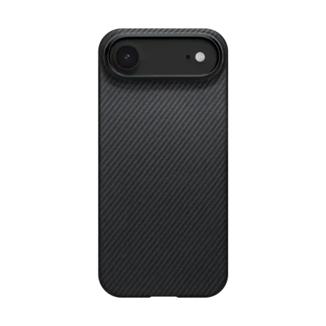 Husa Spate Pitaka Slim MagEz Aramid pentru iPhone 17 Air KI1701BA Negru/Gri