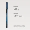 Husa Spate Pitaka Slim MagEz Aramid pentru iPhone 17 Pro Max KI1703MPM Albastru