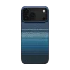 Husa Spate Pitaka Slim MagEz Aramid pentru iPhone 17 Pro Max KI1703MPM Albastru