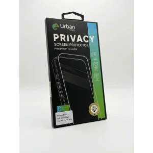Folie Sticla Privacy Urban Gadgets Full pentru iPhone 18 Pro Max Negru