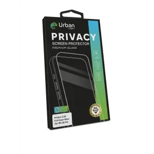 Folie Sticla Privacy Urban Gadgets Full pentru iPhone 18 Pro Negru