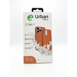 Husa Spate Urban Gadgets Silicon Soft Summer MagSafe pentru iPhone 16 Mocha Mousse