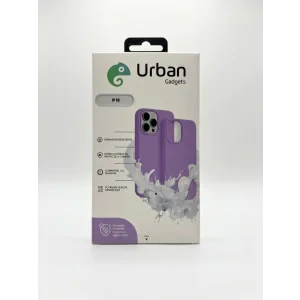 Husa Spate Urban Gadgets Silicon Soft Summer MagSafe pentru iPhone 16 Pastel Lilac