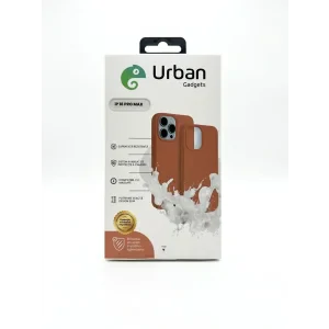 Husa Spate Urban Gadgets Silicon Soft Summer MagSafe pentru iPhone 16 Pro Max Mocha Mousse