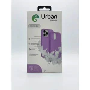 Husa Spate Urban Gadgets Silicon Soft Summer MagSafe pentru iPhone 16 Pro Max Pastel Lilac