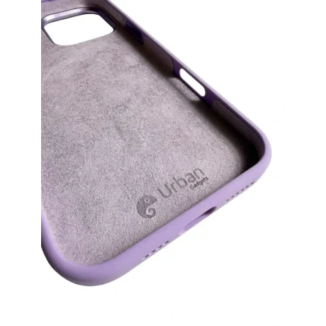Husa Spate Urban Gadgets Silicon Soft Summer MagSafe pentru iPhone 16 Pro Max Pastel Lilac
