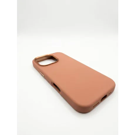 Husa Spate Urban Gadgets Silicon Soft Summer MagSafe pentru iPhone 16 Pro Mocha Mousse