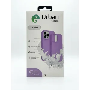 Husa Spate Urban Gadgets Silicon Soft Summer MagSafe pentru iPhone 16 Pro Pastel Lilac