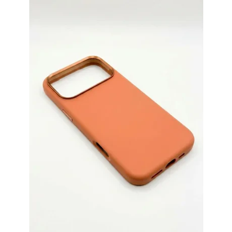 Husa Spate Urban Gadgets Silicon Soft Summer MagSafe pentru iPhone 17 Pro Max Mocha Mousse