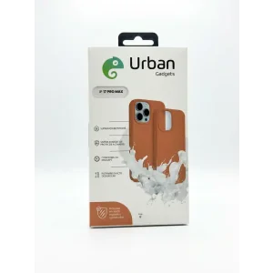 Husa Spate Urban Gadgets Silicon Soft Summer MagSafe pentru iPhone 17 Pro Max Mocha Mousse