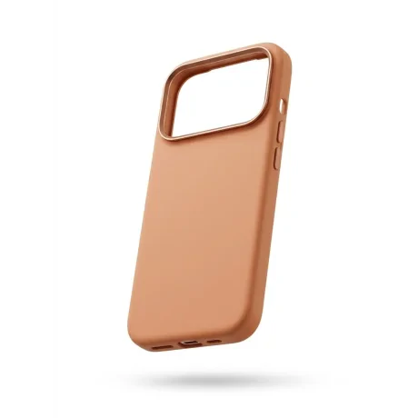 Husa Spate Urban Gadgets Silicon Soft Summer MagSafe pentru iPhone 17 Pro Mocha Mousse