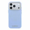 Husa Spate Guess PU Semi Wrap Perforated MagSafe pentru iPhone 17 Pro Max/18 Pro Max  Blue