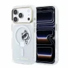 Husa Spate Karl Lagerfeld IML Choupette Peekaboo MagSafe pentru iPhone 17 Pro/18 Pro Transparent