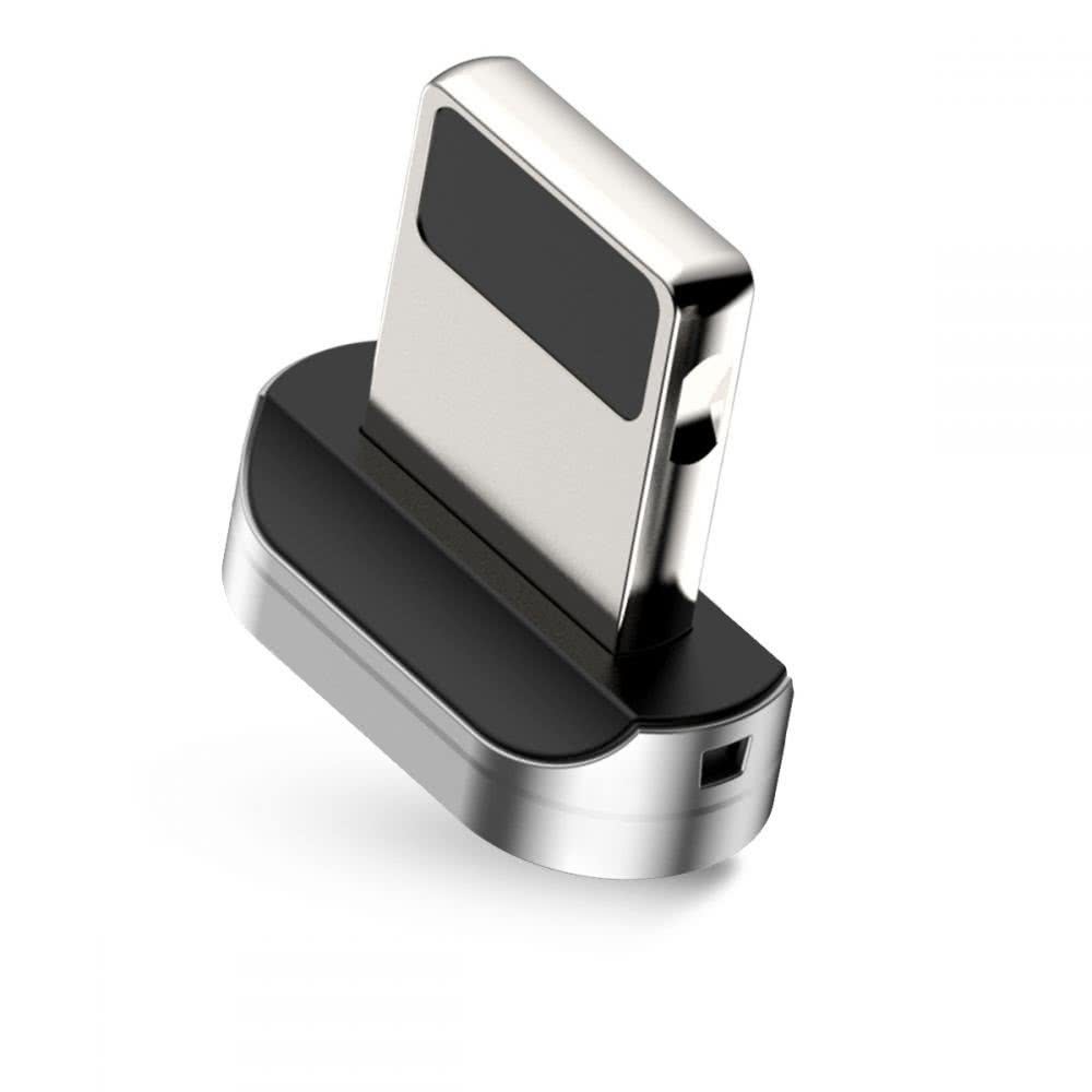 Adaptor Audio Lightning Baseus Magnetic Argintiu thumb