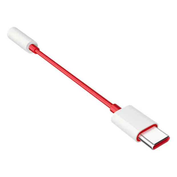 Adaptor Audio OnePlus Usb-Type C la Jack 3.5mm Rosu