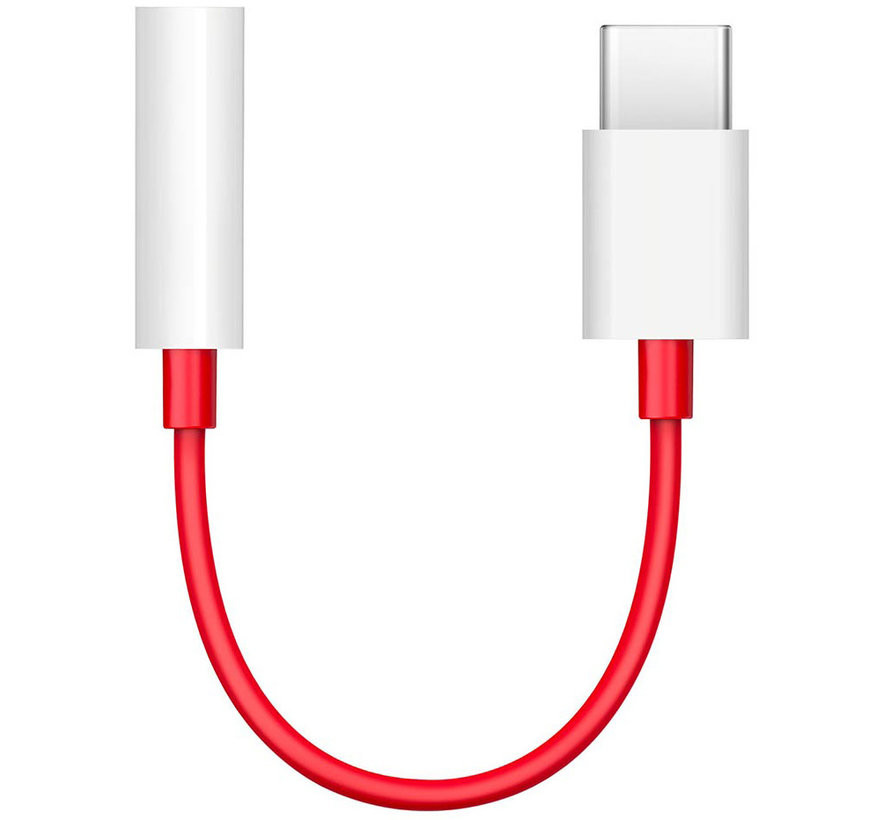 Adaptor Audio OnePlus Usb-Type C la Jack 3.5mm Rosu thumb