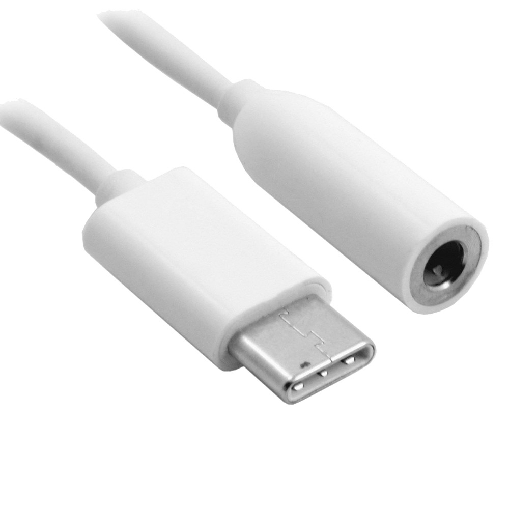 Adaptor audio USB Type C- Jack 3.5mm Huawei CM20 Alb Blister thumb