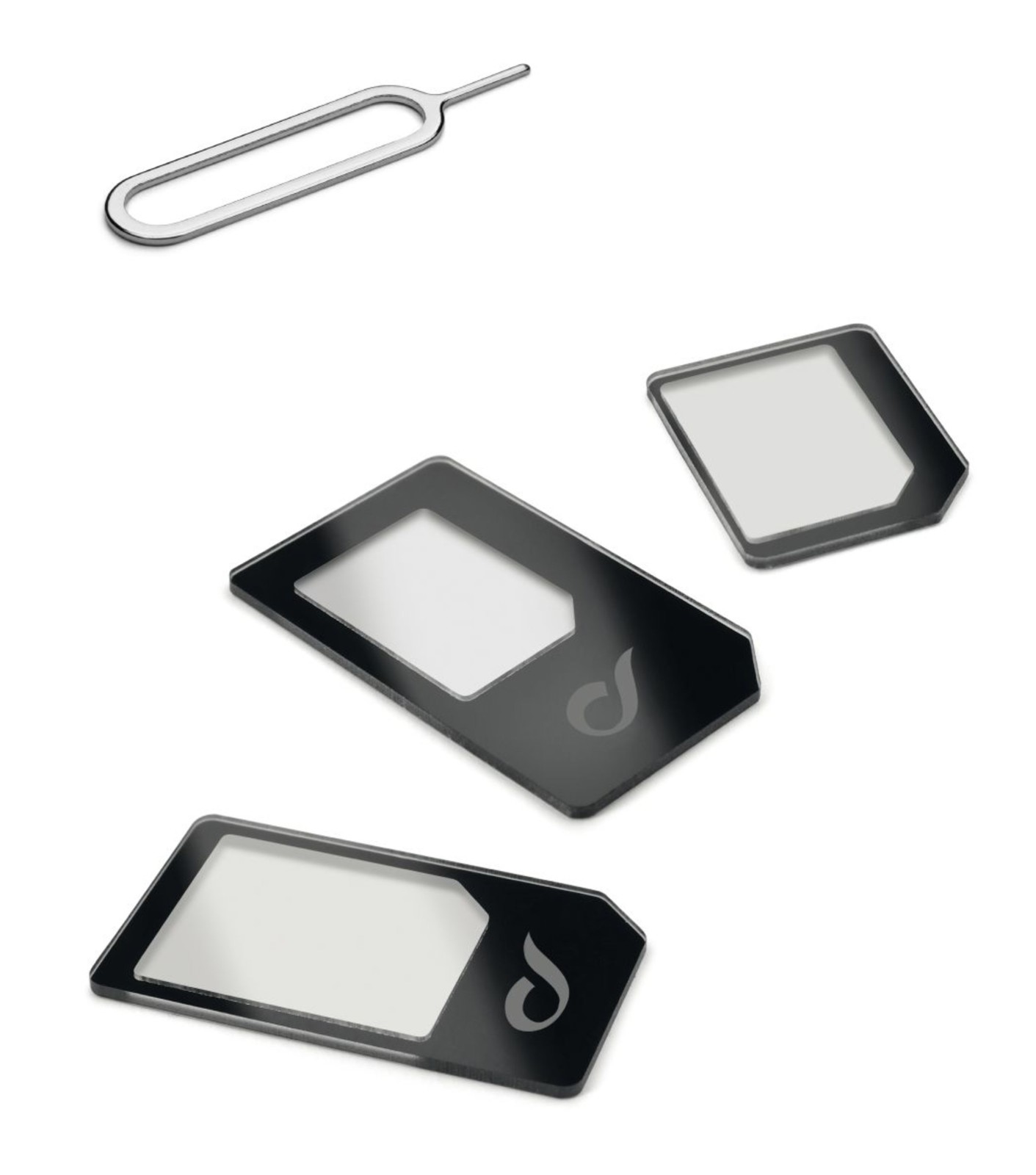 Adaptor Nano-Micro Sim Cellularline Negru thumb