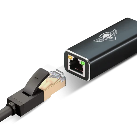 Adaptor Spirit of Gamer Usb 3.0-RJ45 Negru