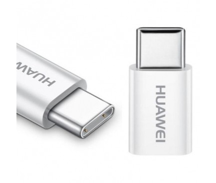 Adaptor Usb Type C la Micro Usb Huawei AP52 Alb thumb