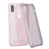 Husa Cover pentru iPhone X/Xs, TPU, Shockproof, Fumuriu