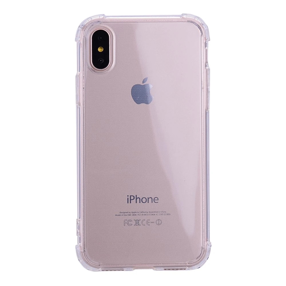 Apple Husa Cover pentru iPhone X/Xs, TPU, Shockproof, Transparent thumb