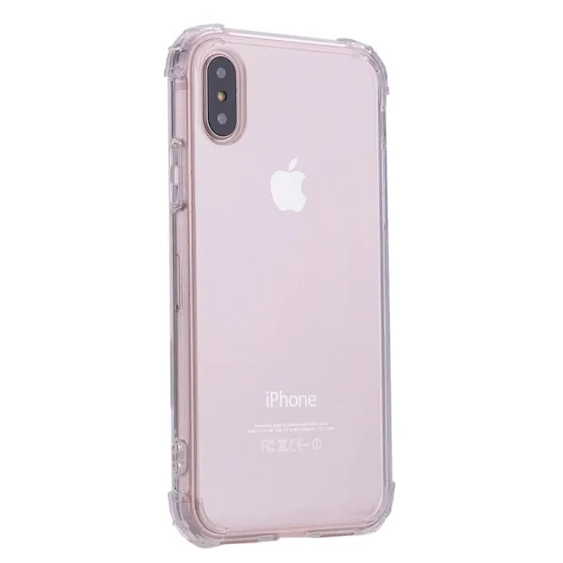 Apple Husa Cover pentru iPhone X/Xs, TPU, Shockproof, Transparent