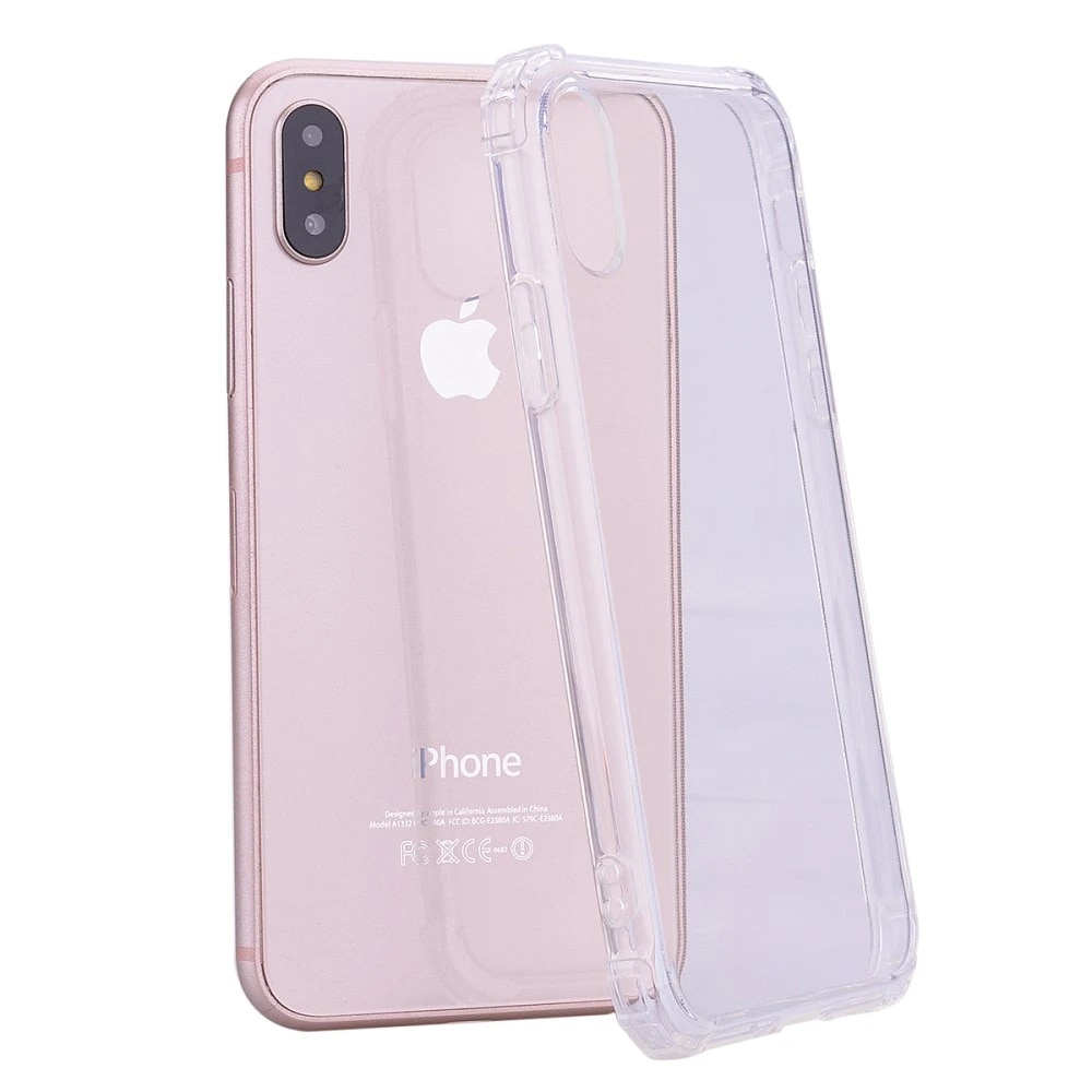 Apple Husa Cover pentru iPhone X/Xs, TPU, Shockproof, Transparent thumb