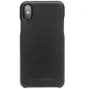 Apple Husa Cover Qialino pt. iPhone X/Xs, Piele, Negru