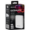 Baterie Externa Defender 10000mAh ExtraLife 2xUsb 37W Alb