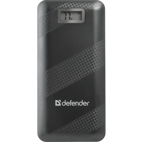 Baterie Externa Defender 20000mAh Lavita 2xUsb 2A+1A Negru