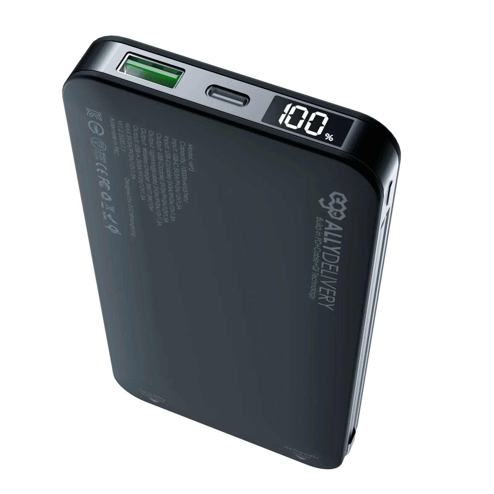 Baterie Externa Ego 10000mAh 22.5W Negru