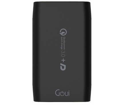 Baterie Externa Goui Waya+D 20000mAh QC3.0+PD, Negru thumb