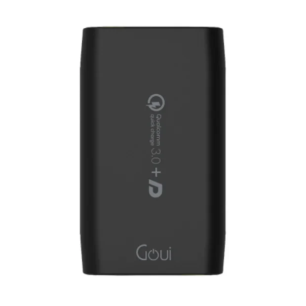 Baterie Externa Goui Waya+D 20000mAh QC3.0+PD, Negru