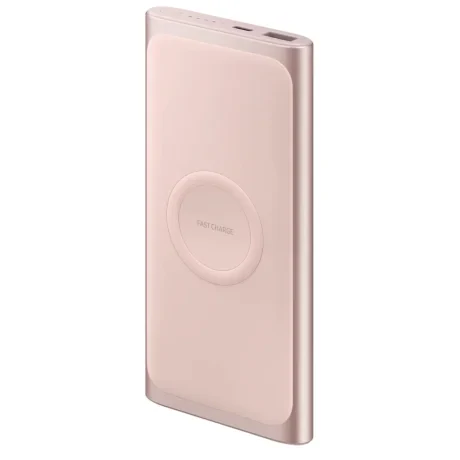 Baterie Externa Wireless Samsung 10000mAh QC 3.0 15W Pink