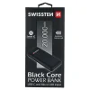 Baterie Externa Swissten Black Core 20000mAh 2xUSB Negru