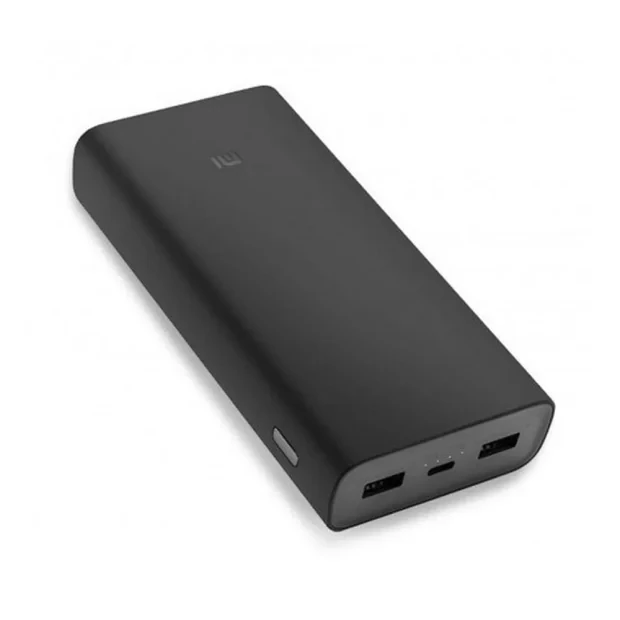 Baterie externa Xiaomi MI 3 PRO 20000 mah, Negru