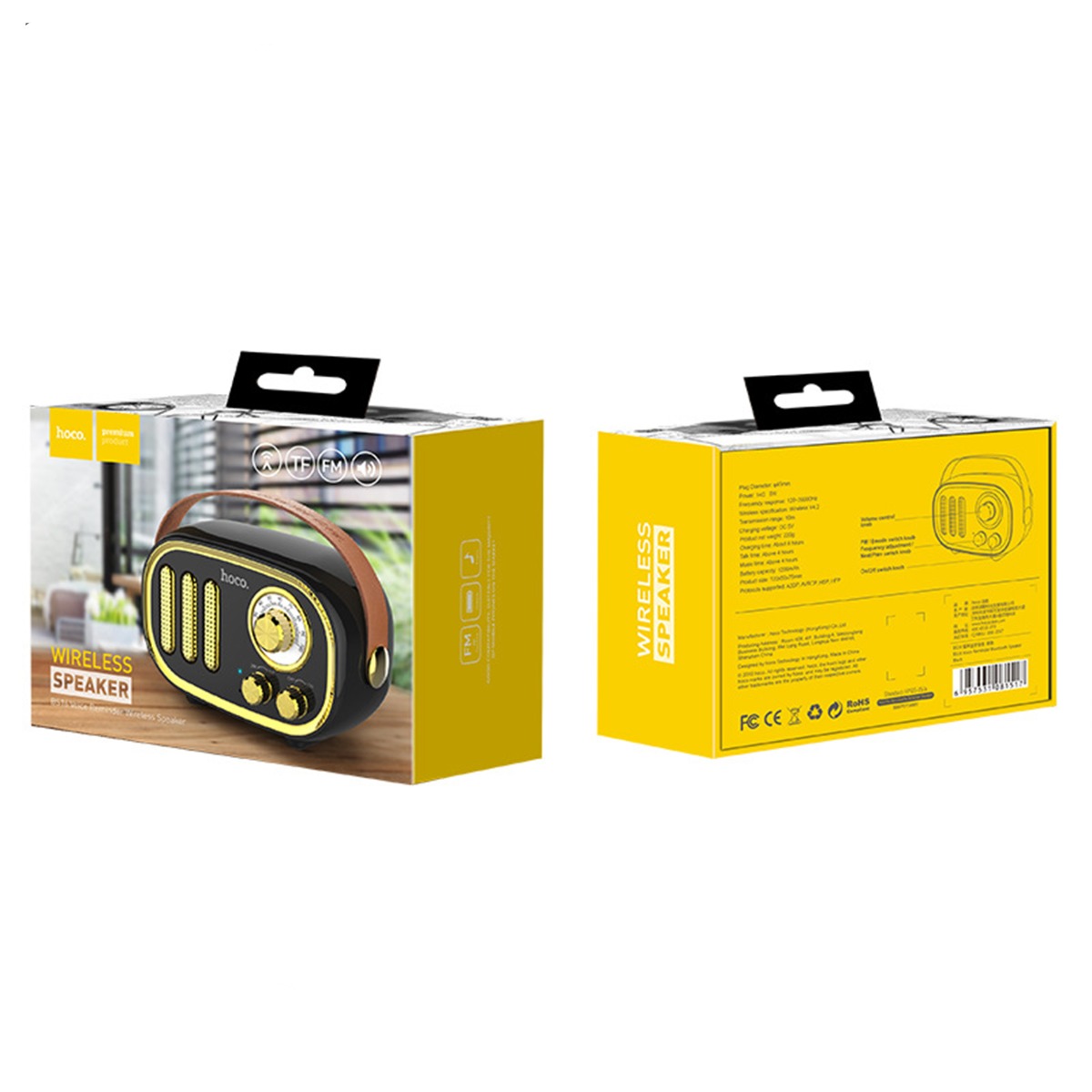 Boxa bluetooth Hoco BS16 Albastru thumb