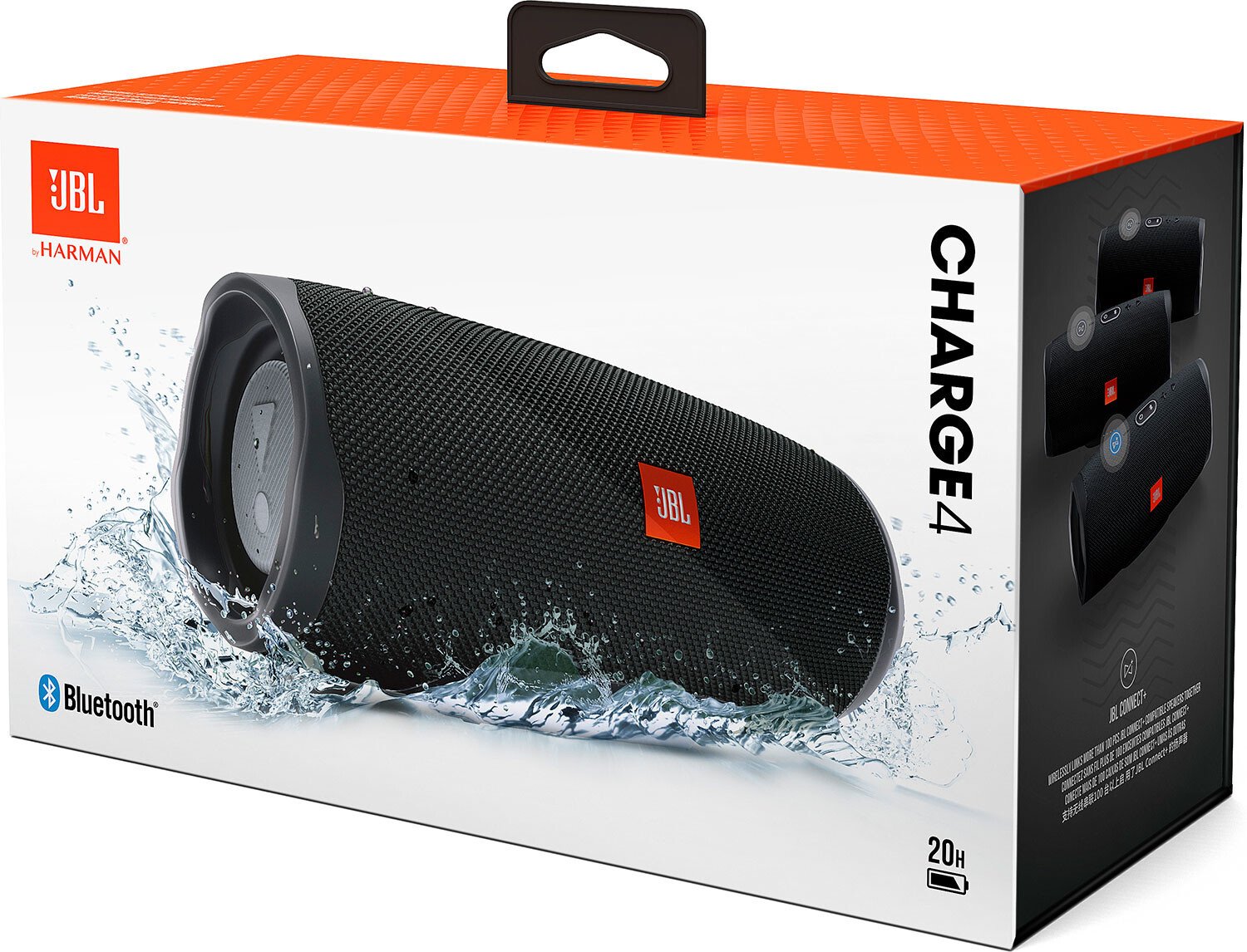 Boxa Bluetooth JBL Charge 4 Waterproof BT 4.2 30W Negru thumb