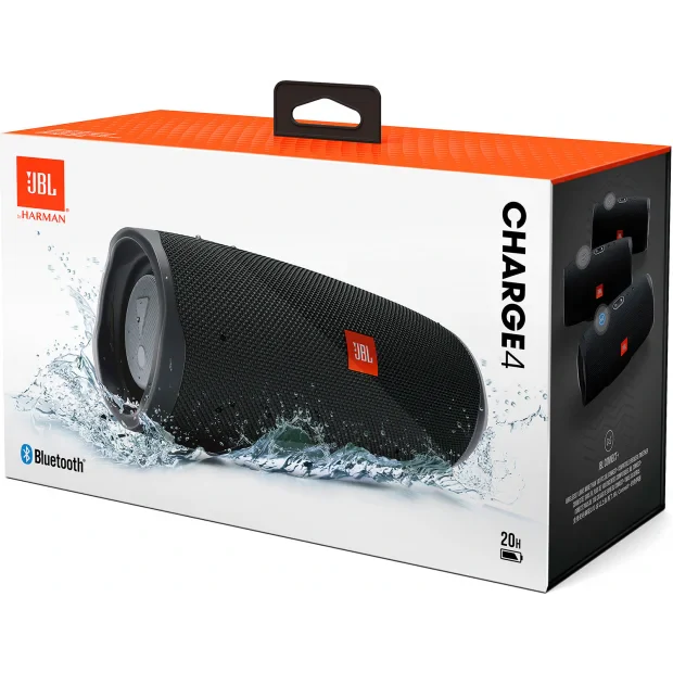 Boxa Bluetooth JBL Charge 4 Waterproof BT 4.2 30W Negru