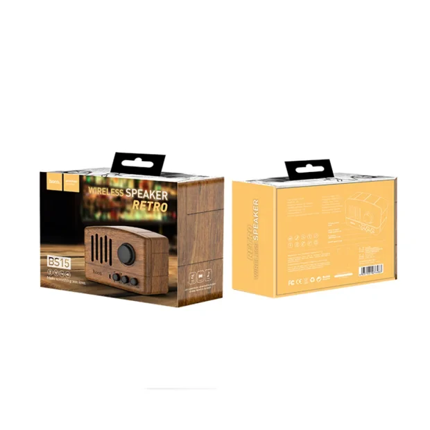 Boxa bluetooth retro, Hoco BS15 Maro