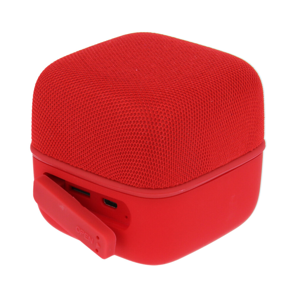 Boxa Bluetooth Swissten Music Cube BT 4.2 10W Rosu thumb