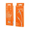 Cablu Audio Auxiliar, Elbow Design, BL4 Gri Borofone