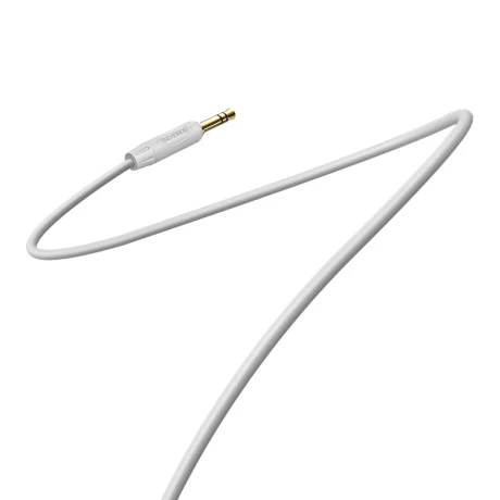 Cablu Audio Auxiliar, Elbow Design, BL4 Gri Borofone