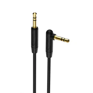 Cablu Audio Auxiliar, Elbow Design, BL4 Negru Borofone