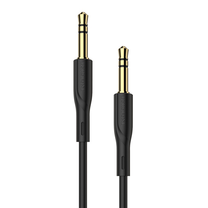 Cablu audio Borofone BL1 Audiolink Jack 3.5mm 1m Alb thumb