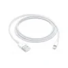 Cablu Date compatibil cu Apple Quick Charge Lightning la USB Bulk Alb