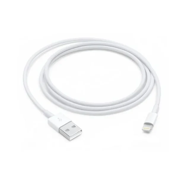 Cablu Date Apple Quick Charge Lightning la USB Bulk Alb